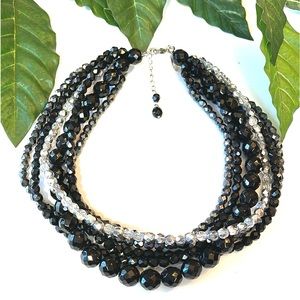WHBM MULTI-ROW BEAD NECKLACE